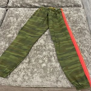 Aviator nation sweatpants Camo print. Used but great condition